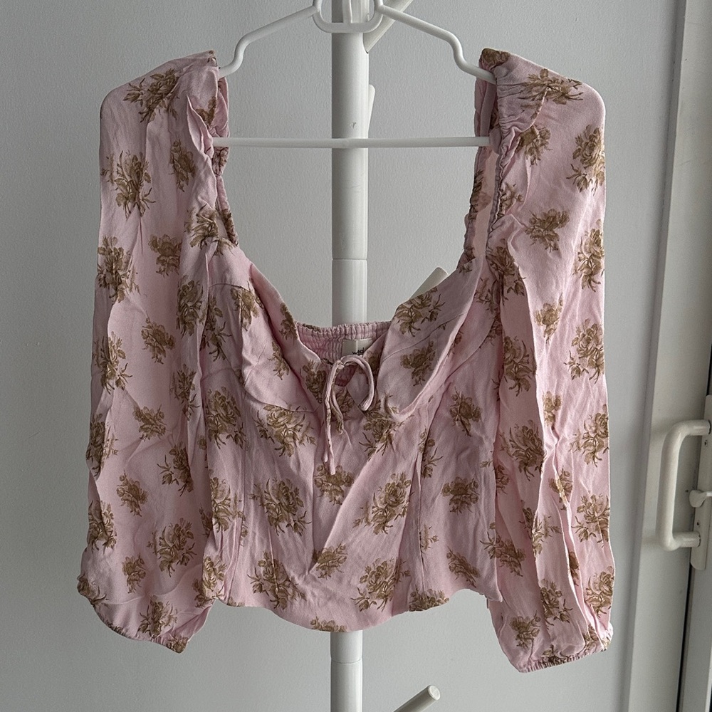 Wilfred Pink Floral Blouse